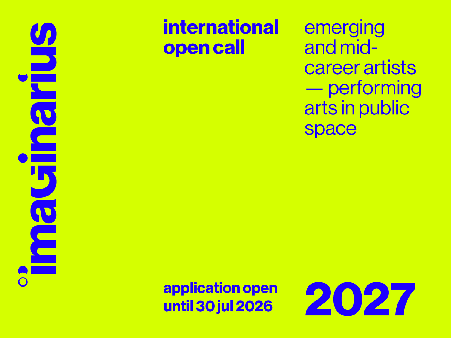 img27_calls_1920x1440_4x3_02 International open call: emerging and mid-career artists 1